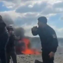 İsrail'in başkenti Telaviv'i İran f&uuml;zeleri yerle bir etti, b&uuml;y&uuml;k yıkım kameralara yansıdı!