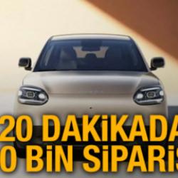 Kapış kapış gidiyor! 20 dakikada 10 bin sipariş aldı