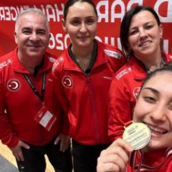 Milli sporcudan Polonya'da altın madalya