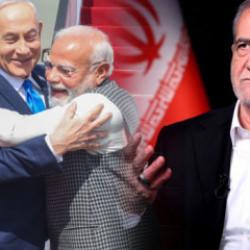 Modi'den İran'a beklenmedik &ccedil;ağrı! Pezeşkiyan d&uuml;ş&uuml;nmeden reddetti! Akıllara o kare geldi