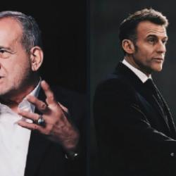 Pezeşkiyan ve Macron arasında kritik g&ouml;r&uuml;şme!