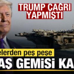 Trump &ccedil;ağrı yapmıştı! &Uuml;lkelerden peş peşe savaş gemisi kararı