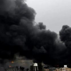 Umman&rsquo;daki petrol depolama tesisleri vuruldu