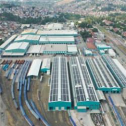 Enerjisini g&ouml;ky&uuml;z&uuml;nden g&uuml;c&uuml;n&uuml; yerden alacak: Dev tesiste y&uuml;zde 55 tamam!