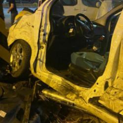 Erzurum'da 4 aracın karıştığı zincirleme kaza: &Ccedil;ok sayıda yaralı var