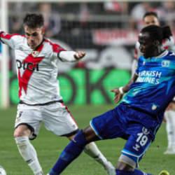 &Ccedil;eyrek final hayali kıl payı ka&ccedil;tı! Samsunspor, Rayo taraftarlarının t&uuml;ylerini &uuml;rpertti