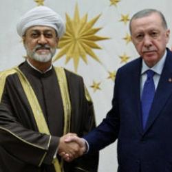 Cumhurbaşkanı Erdoğan, Umman Sultanı ile g&ouml;r&uuml;şt&uuml;