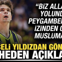 Fenerbah&ccedil;eli yıldızdan g&ouml;n&uuml;lleri fetheden a&ccedil;ıklama: Biz Allah'ın yolundan giden M&uuml;sl&uuml;manız