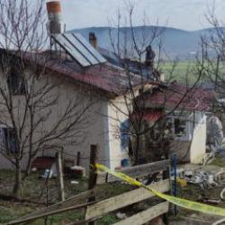 K&uuml;tahya'da yangın! 1 &ouml;l&uuml;, 1 yaralı!