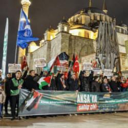 STK&rsquo;lardan İsrail&rsquo;in Mescid-i Aksa&rsquo;daki ibadet yasağına tepki