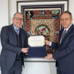 Başkan Boztepe&rsquo;den Dilovası Kaymakamı Kubilay'a ziyaret