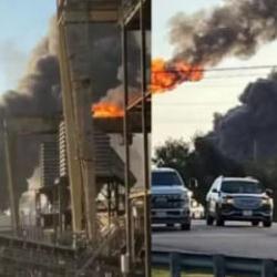 ABD'de petrol tesisinde b&uuml;y&uuml;k patlama! Rafineriyle ilgili &ccedil;arpıcı İsrail detayı 