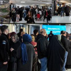 Altında d&uuml;ş&uuml;ş yoğunluğu... Gram altın t&uuml;kendi! Kuyumcu sırasında saatler ge&ccedil;ti.