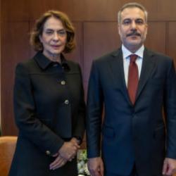 Bakan Fidan Bulgaristanlı mevkidaşıyla g&ouml;r&uuml;şt&uuml;!