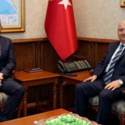 Bakan G&uuml;ler, BAYKAR Genel M&uuml;d&uuml;r&uuml; Bayraktar ile g&ouml;r&uuml;şt&uuml;