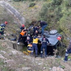 Bilecik'te korkutan kaza: 2 yaralı!