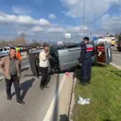  Bolu&rsquo;da D-100&rsquo;de feci kaza: 6&rsquo;sı &ccedil;ocuk 9 kişi yaralandı