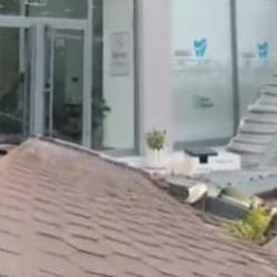 Denizli&rsquo;de şiddetli r&uuml;zgar hayatı olumsuz etkiledi