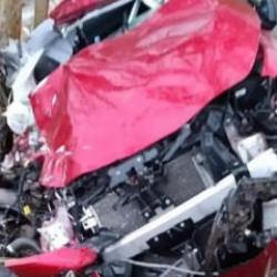 Erzurum'da feci kaza; 2 &ouml;l&uuml;, 5 yaralı