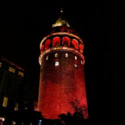 Galata Kulesi 26 Mart&rsquo;ta Multipl Miyelom farkındalığı i&ccedil;in kırmızıya b&uuml;r&uuml;necek