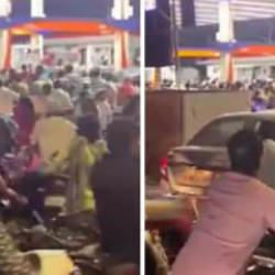 İstasyonlarda kaos &ccedil;ıktı: &Uuml;lkenin son bir aylık petrol&uuml; kaldığı a&ccedil;ıklandı!