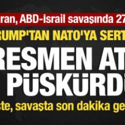 İran, ABD-İsrail savaşında 27. g&uuml;n! Son dakika gelişmeler