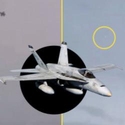 İran'ın ABD'ye ait F-18 savaş u&ccedil;ağını vurduğu anlar