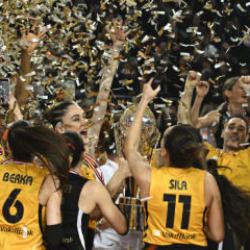 Kupe Voley'de şampiyon VakıfBank!