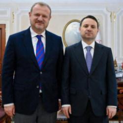 RT&Uuml;K Başkanı Mehmet Daniş&rsquo;ten Bakan G&uuml;rlek&rsquo;e ziyaret