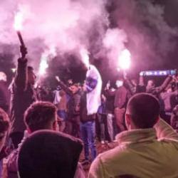 12 yıl sonra gelen D&uuml;nya Kupası coşkusu! Saraybosna sokağa d&ouml;k&uuml;ld&uuml;