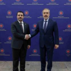 Bakan Fidan, Suriyeli mevkidaşıyla g&ouml;r&uuml;şt&uuml;