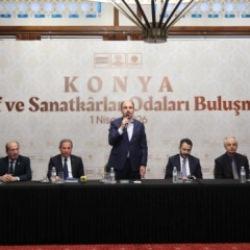 Başkan Altay, KONESOB'da esnaf başkanlarıyla bir araya geldi