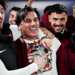 Bizim &Ccedil;ocuklar'dan Montella'ya canlı yayında şaka!