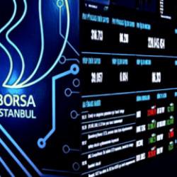 Borsa g&uuml;n&uuml; y&uuml;kselişle kapattı