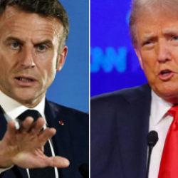 Trump Macron'u eşi &uuml;zerinden vurmuştu: Fransız liderden sert cevap!