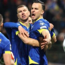 İtalyanlar sevinmişti! Bosna Hersek tarih yazarak D&uuml;nya Kupası vizesi aldı