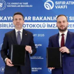 Enerji ve Tabii Kaynaklar Bakanlığı ile Sıfır Atık Vakfı arasında işbirliği