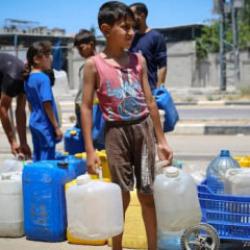 Gazze'de 500 bin kişi i&ccedil;me suyundan mahrum