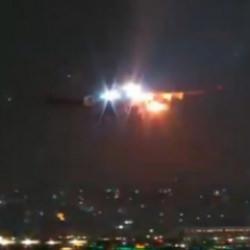 Havada can pazarı! Kalkış sırasında motor alev aldı