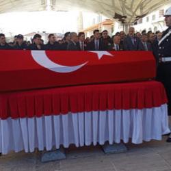 Şehit polis memuru Mustafa Aydın son yolculuğuna uğurlandı