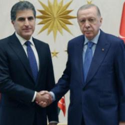 Son Dakika: Erdoğan'dan Ne&ccedil;irvan Barzani ile kritik g&ouml;r&uuml;şme