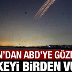 Son dakika: İran 4 &uuml;lkeyi aynı anda vurdu! ABD'ye b&uuml;y&uuml;k g&ouml;zdağı verdiler...