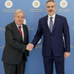 Son dakika: T&uuml;rkiye ve BM'den kritik savaş g&ouml;r&uuml;şmesi