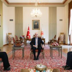 TBMM Başkanı Kurtulmuş, DEM Parti heyetini kabul etti