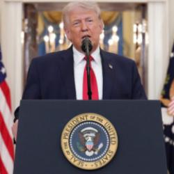 Trump beklenen konuşmayı yaptı! '&Ccedil;ok sert bir darbe indireceğiz'