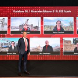 Vodafone, 1 Nisan&rsquo;da 81 il ve 922 il&ccedil;ede  5G sinyalini aynı anda verecek