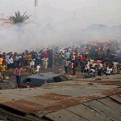 Afrika &uuml;lkesinde b&uuml;y&uuml;k skandal! Ordu yanlışlıkla pazar yerini bombaladı: En az 100 &ouml;l&uuml;