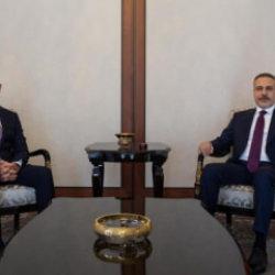 Bakan Fidan İle Barrack arasında kritik g&ouml;r&uuml;şme!