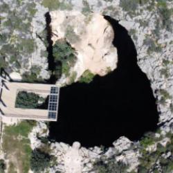 Cennet Obruğu'ndan 13 yıl sonra su &ccedil;ıktı