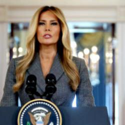D&uuml;nyayı ayağa kaldıran Epstein iddiası! Melania Trump'tan a&ccedil;ıklama geldi